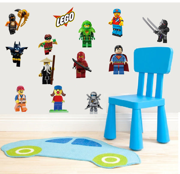 Lego ninjago wall online stickers