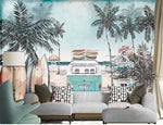 On The Beach Removable Wall Mural LSP049