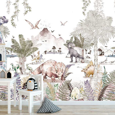 Dinasour World Removable Wall Mural ANM056