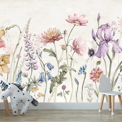Spring Flower Removable Wall Mural BT082
