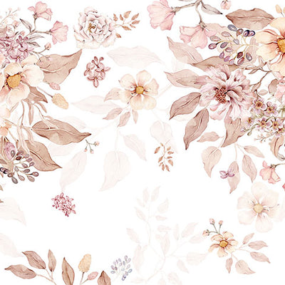 Corner Flower Removable Wall Mural BT081