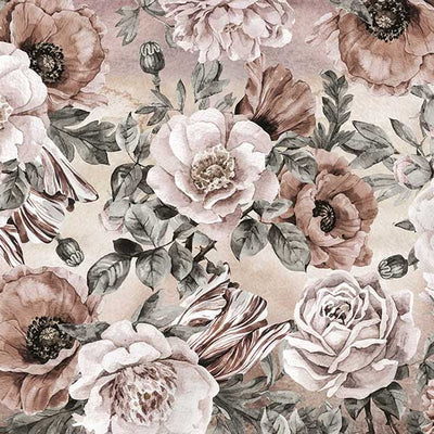 Poppy Flowers Removable Wall Mural BT80