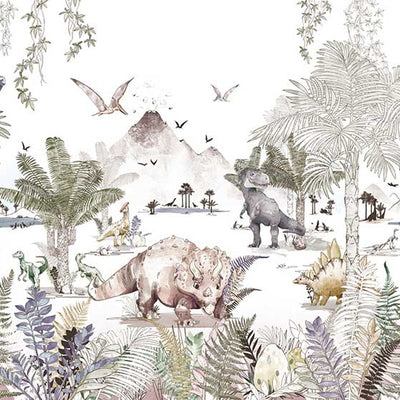 Dinasour World Removable Wall Mural ANM056