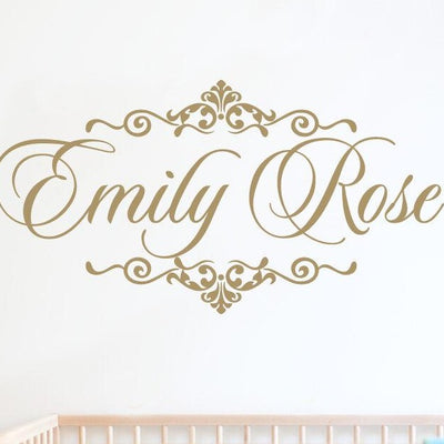 Custom Personalised Name Kids Wall Art Stickers,hywallart