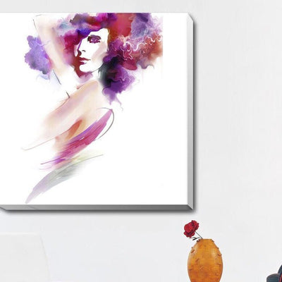 Dancing Queen Stretched Canvas Print,hywallart