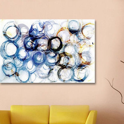 Abstract Dot Pattern Canvas Prints,hywallart