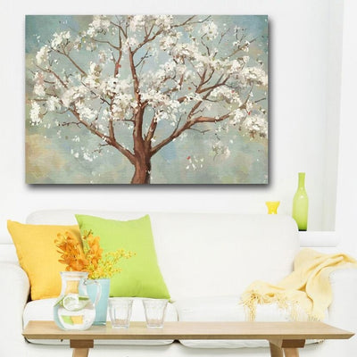 Blossom Tree Stretched Canvas Print,hywallart