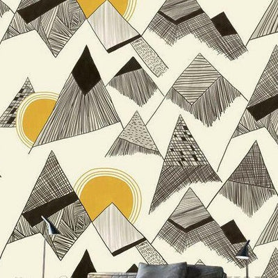 Geometric Pattern  Mural,hywallart