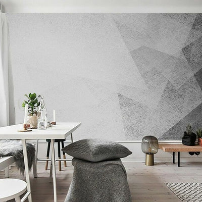 Geometric Pattern Removable Wall Mural,hywallart