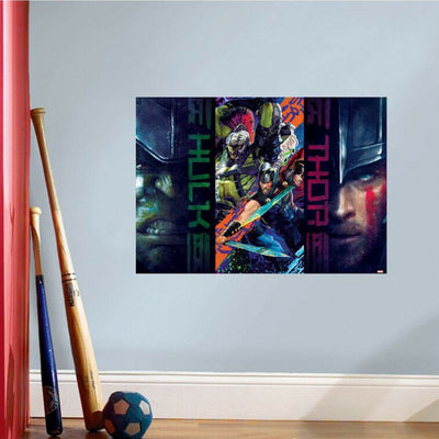 Hulk Thor Avengers Vinyl Print Poster Wall Sticker Kids Mural Decal Decor Gift,hywallart
