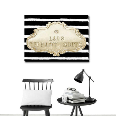 Tiffany Stretched Canvas Print F101,hywallart