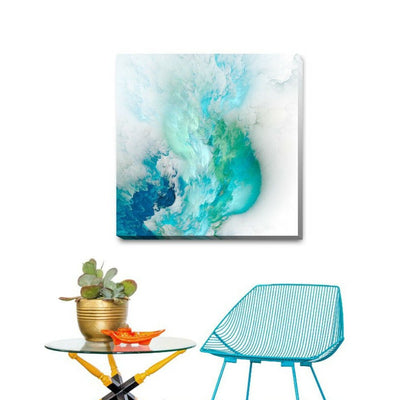 Ocean Sea Wave Stretched Canvas Print A355,hywallart