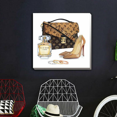 LV Fashion Stretched Canvas Print F129,hywallart