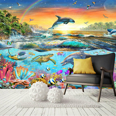 Tropical Paradise Wall Mural L21,hywallart