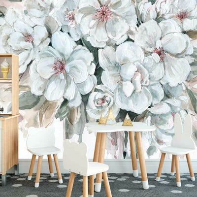 Blushing Bouquet Wall Mural B47,hywallart