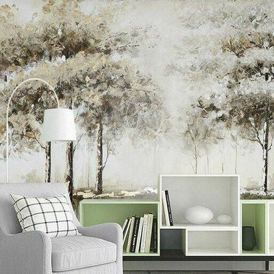 Forest Vintage Removable Wall Mural  BT026 - hywallart