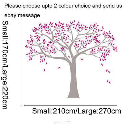 Family Tree Branch Wall Sticker - hywallart