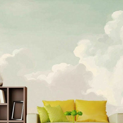 Clouds In Sky Removable Wall Mural L18 - hywallart