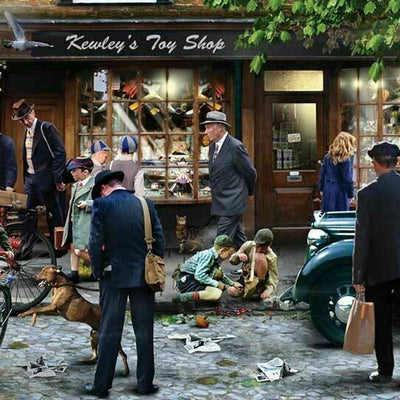 Toy Shop Wall Mural  L45 - hywallart