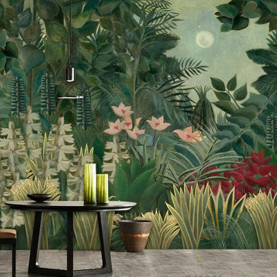 Mid Age Forest Garden Wall Mural - hywallart