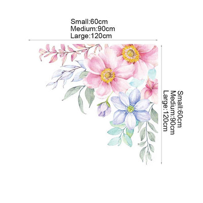Flower Blossom Nursery Wall Sticker - hywallart