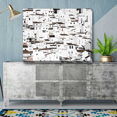 Dwellings Stretched Canvas L100