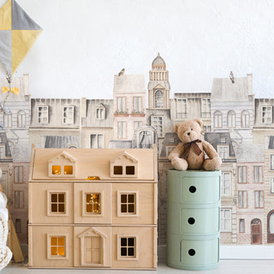 Amazing Paris Building Wall Stickers