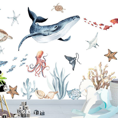 Sea Ocean Creature Animals Wall Decal
