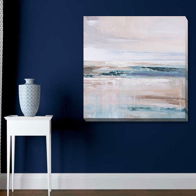 Blue Sea Stretched Canvas Print A397