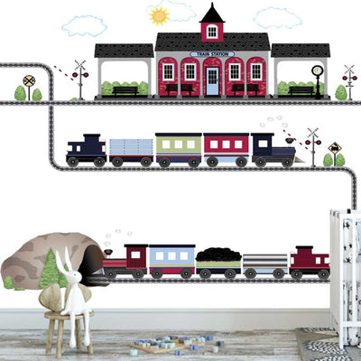 Freight Train Wall Stickers