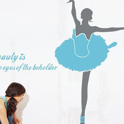 Ballarina Wall Art Stickers,hywallart