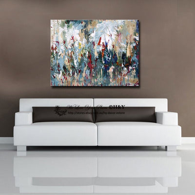 Abstract Pattern Stretched Canvas Print,hywallart