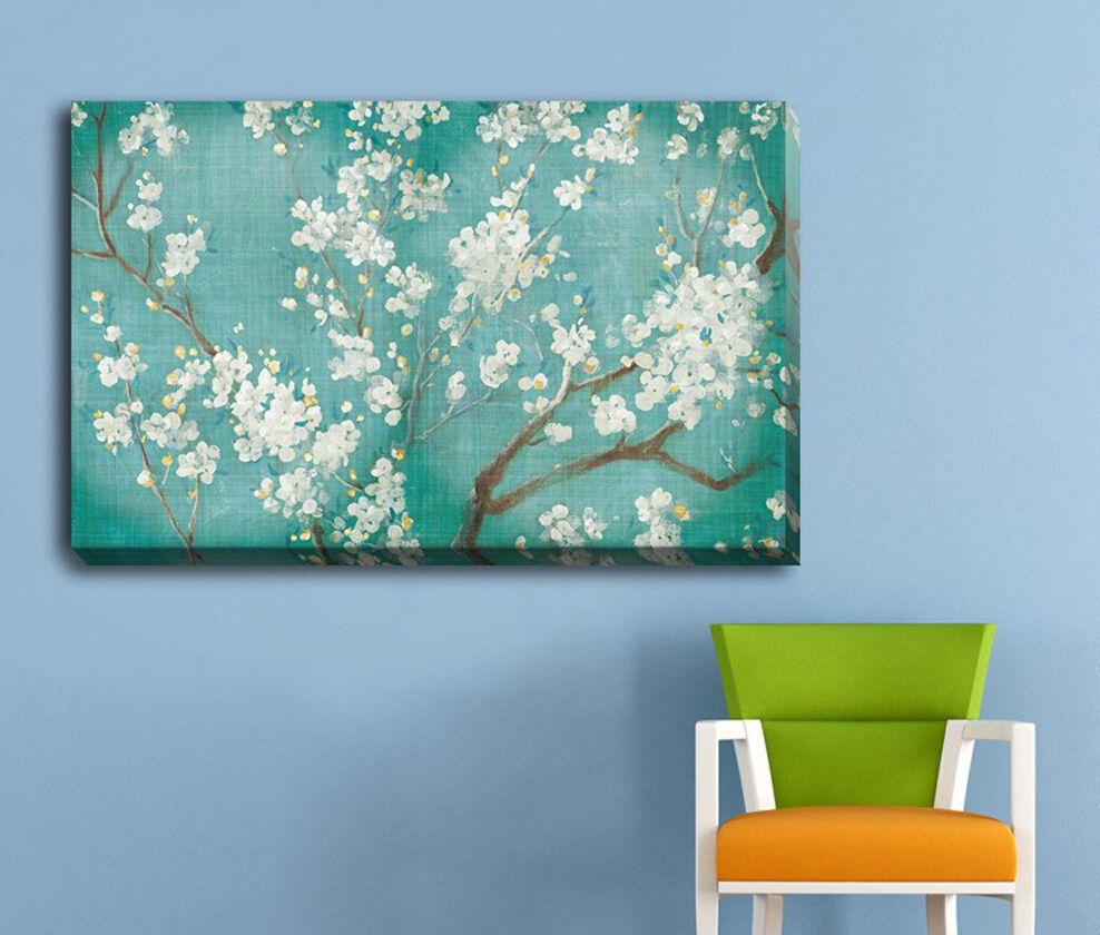 Flower Tree Strectched Canvas Prints