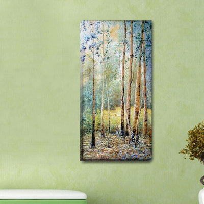 Forest Stretched Canvas Print,hywallart