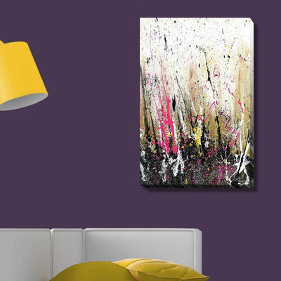 Abstract Pattern Stretched Canvas Print,hywallart