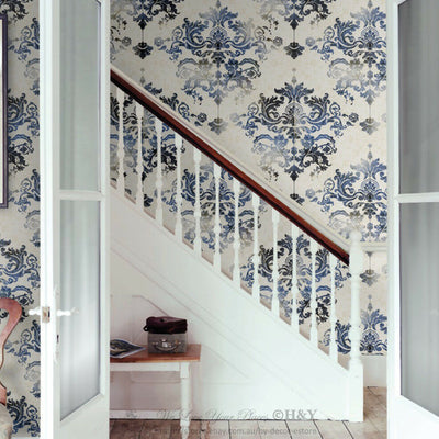 Rustic Danmark Wall Paper Print Removable Mural Art Gift Wallpaper Decor G18,hywallart