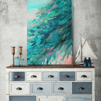 Abstract Stretched Canvas Print A363,hywallart