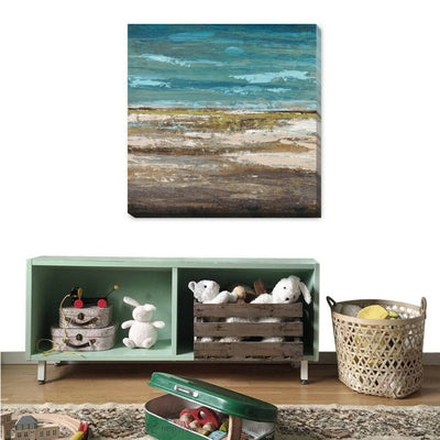 Beach Stretched Canvas Print A359,hywallart