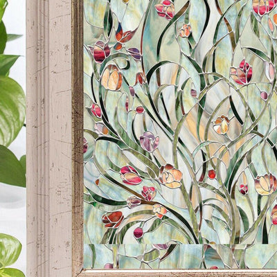 Spanish Garden Window Film,hywallart