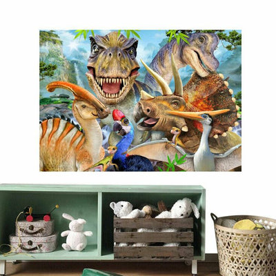 Animal Selfie Kids Art Decal Wall Sticker Mural Nursery Decor Zoo Ocean Dog Pet,hywallart