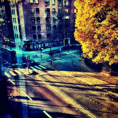 Street Corner Wall Mural L29,hywallart