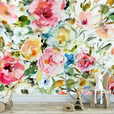 Summer Indulgence Flower Wall Mural B58,hywallart