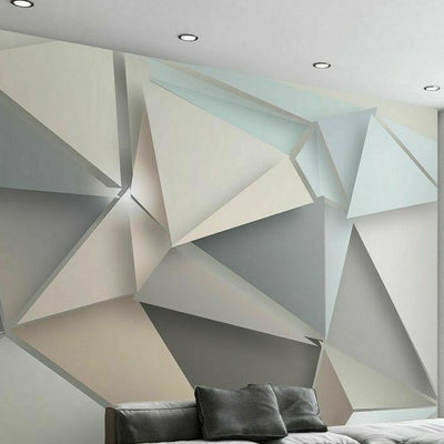 Geometric 3D Removable Wall Mural G05,hywallart