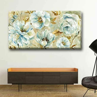 Peony Blossom Stretched Canvas Print F122 - hywallart