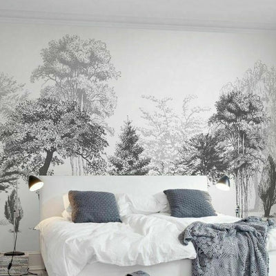 Black Forest Removable Wall Mural BT027 - hywallart