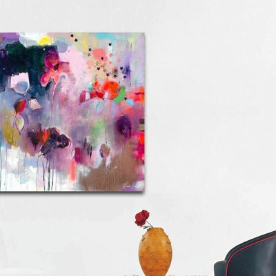 Butterflies Stretched Canvas Print - hywallart