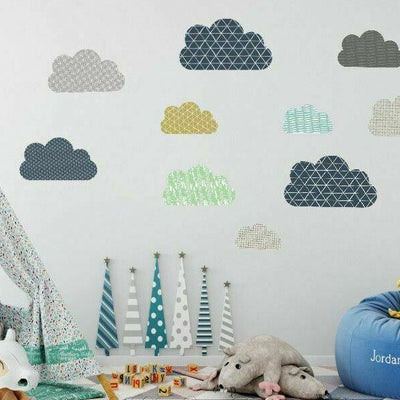 13 pcs Clouds Wall Sticker - hywallart