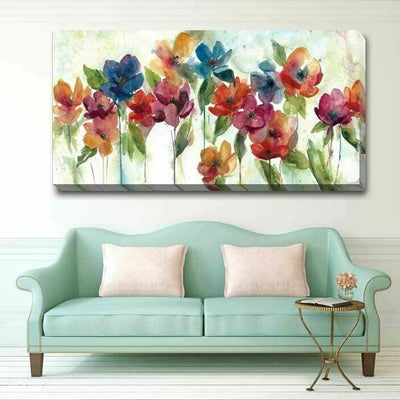 Flower Blossom Stretched Canvas Print F98 - hywallart