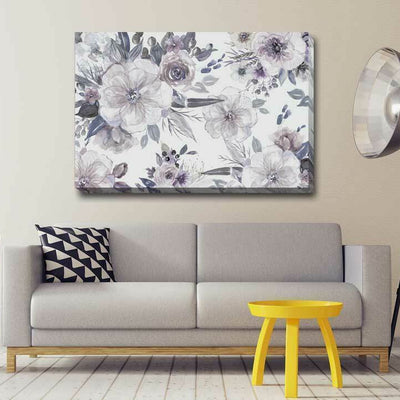 Embriodered Floral Flower,hywallart