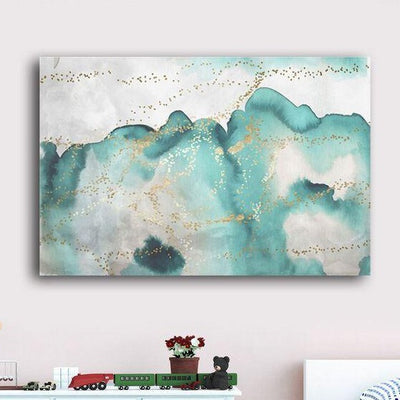 Contemporary Stretched Canvas Print,hywallart